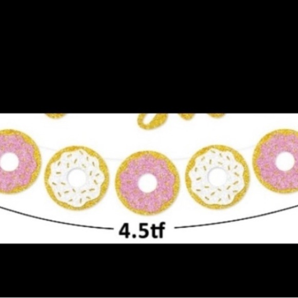 Two Sweet birthday party decorations Doughnuts - Picture 2 of 10